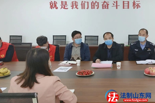 潍坊公安：临朐特巡警大队积极到滨水社区对接双报到工作
